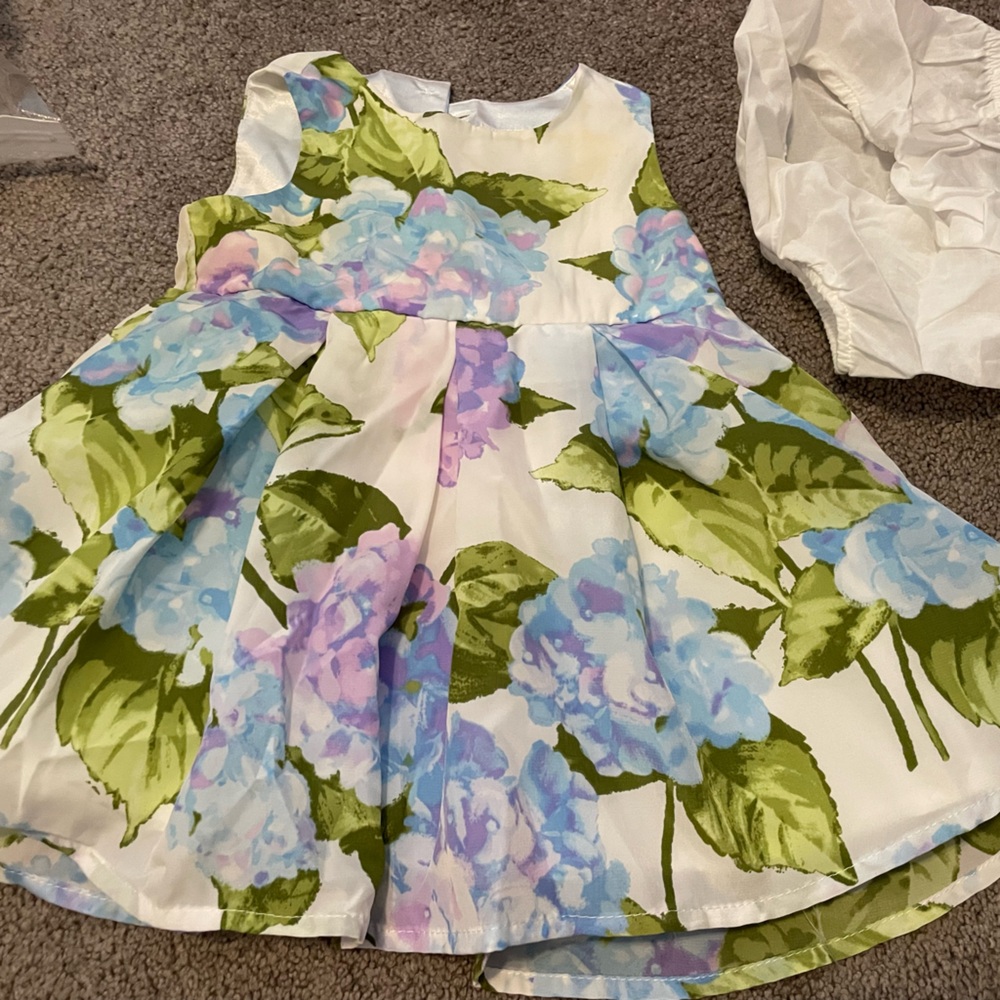 9-12 months baby girl Easter dress